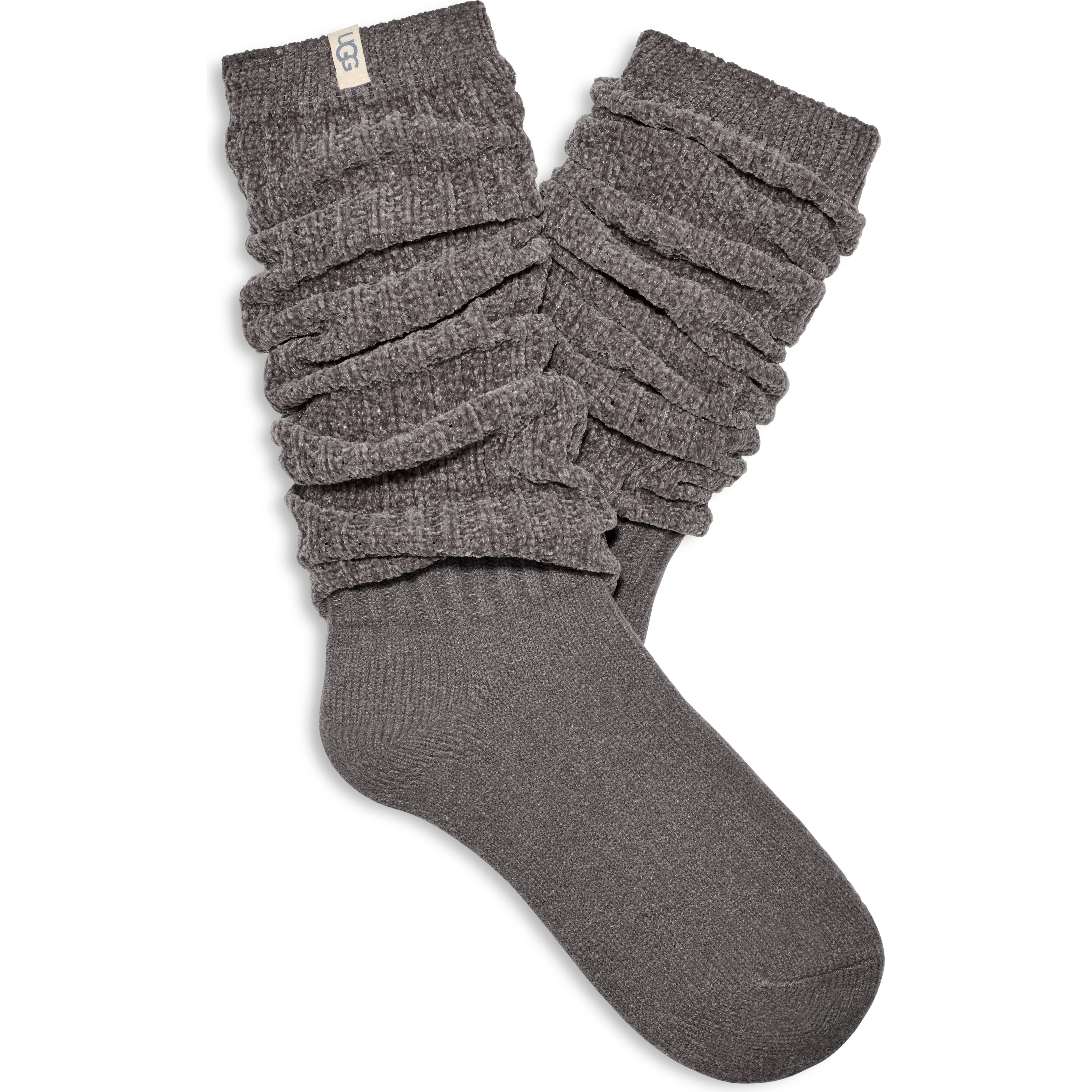 UGG Clarice Tall Slouchy Sock in Charcoal