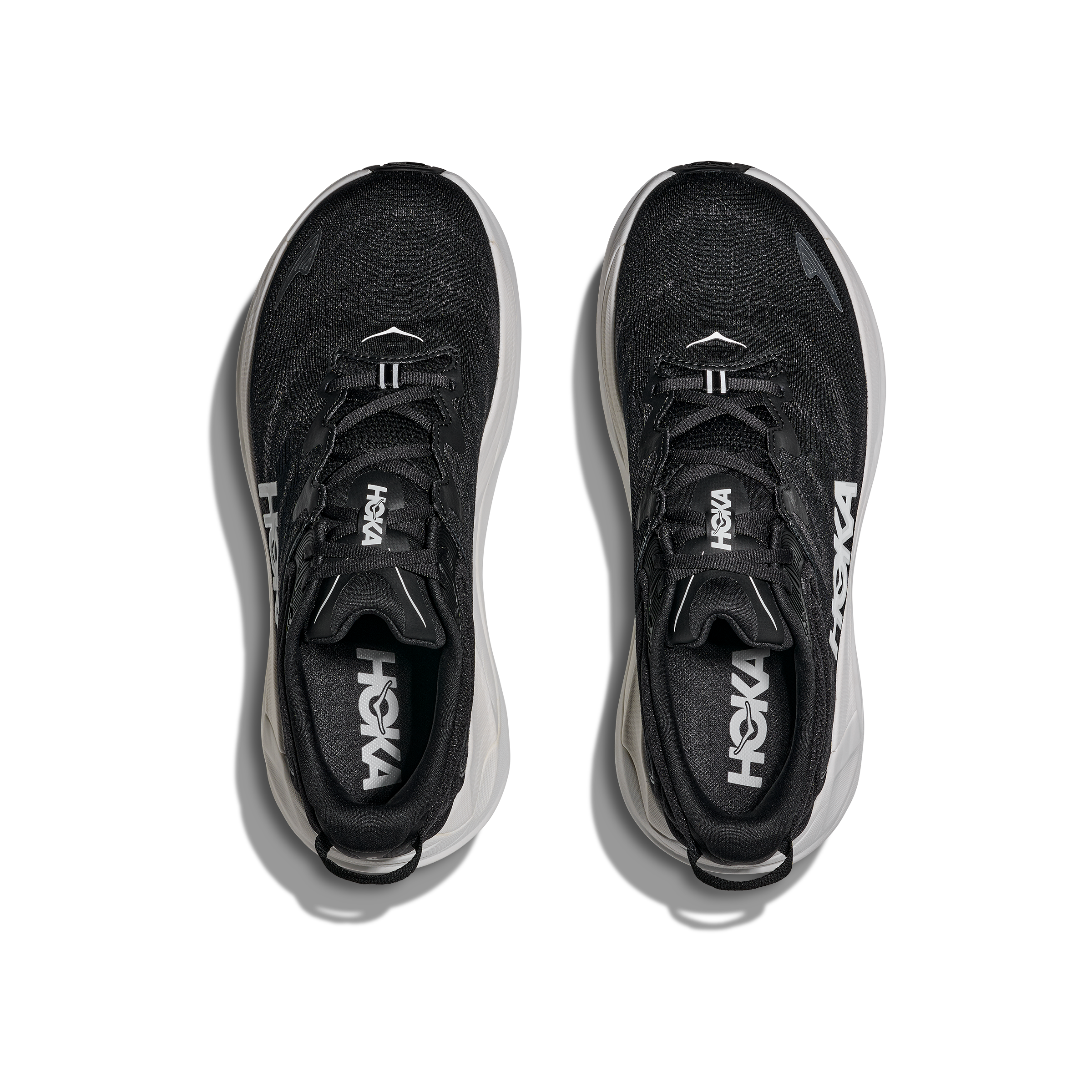 Hoka Men's Gaviota 6 in Black/White Wide