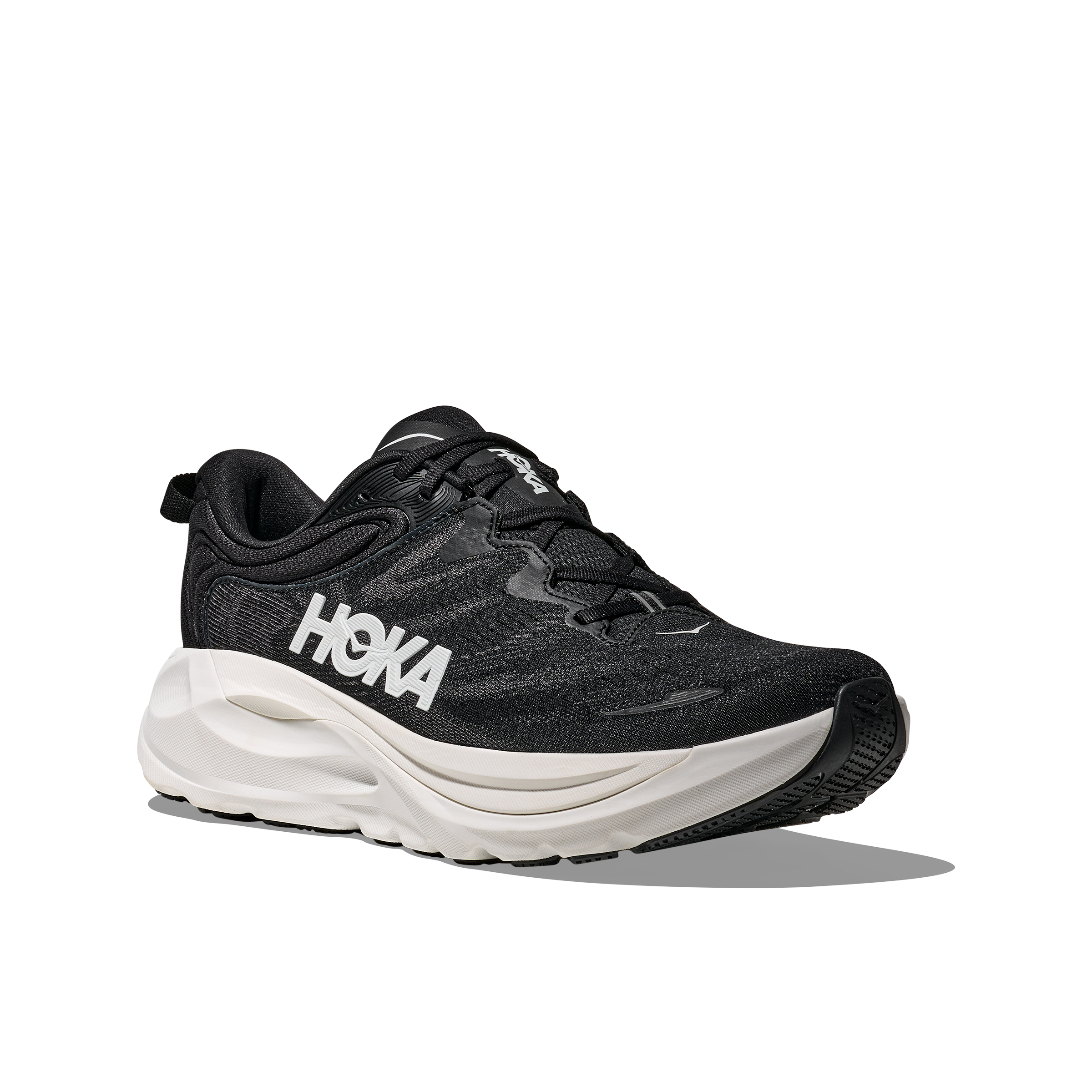 Hoka Men's Gaviota 6 in Black/White Wide