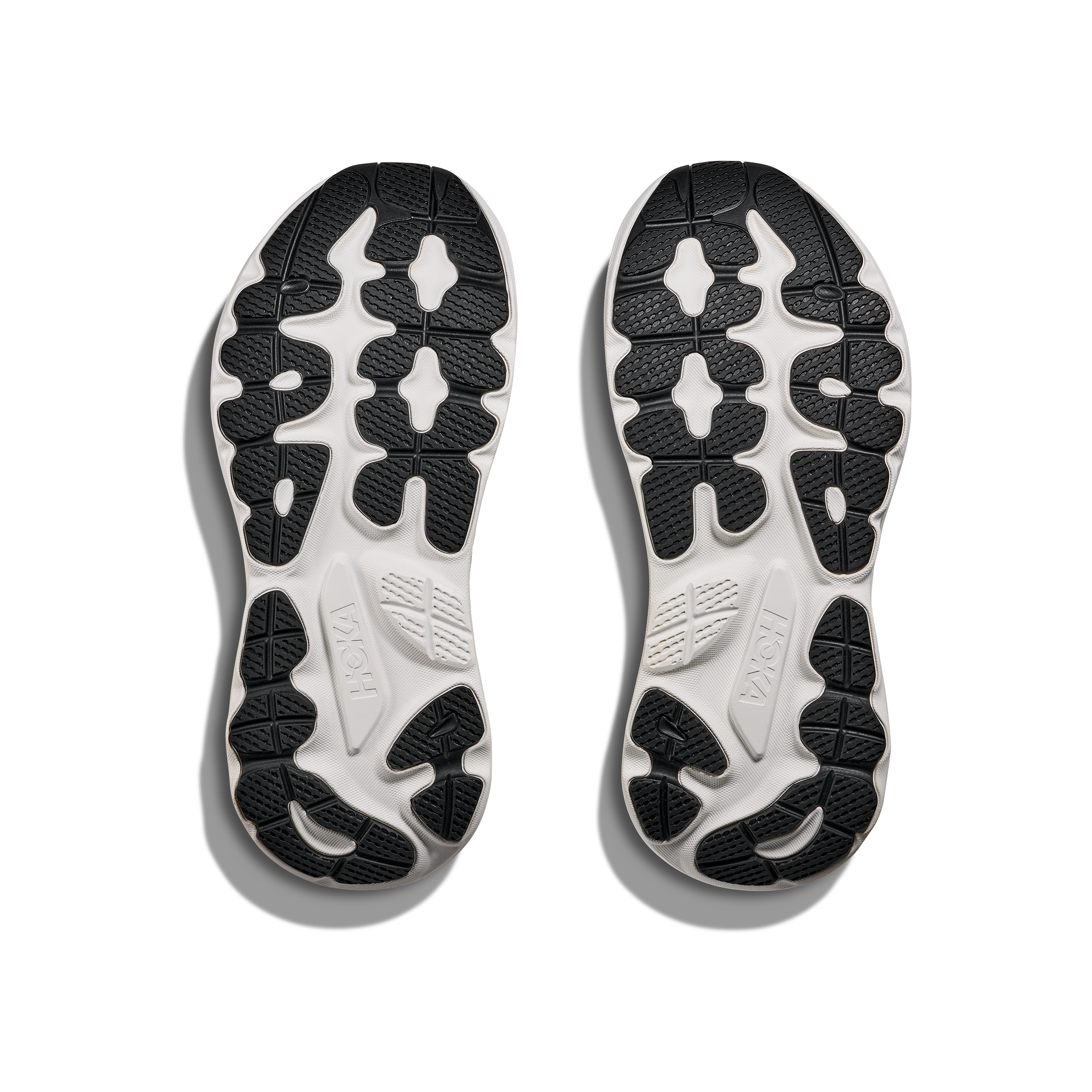 Hoka Men's Gaviota 6 in Black/White Wide