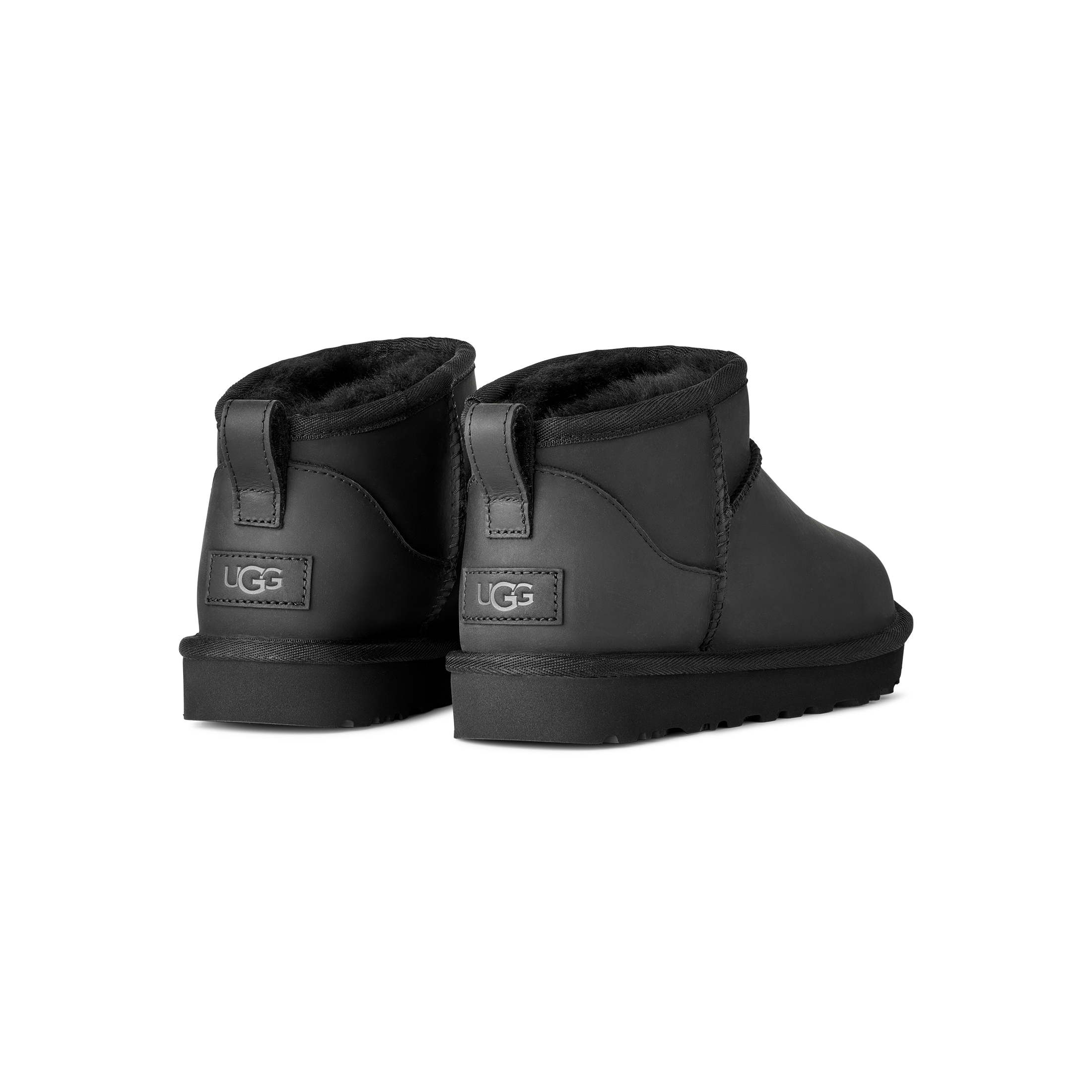 UGG Women's Classic Ultra Mini Leather | Black