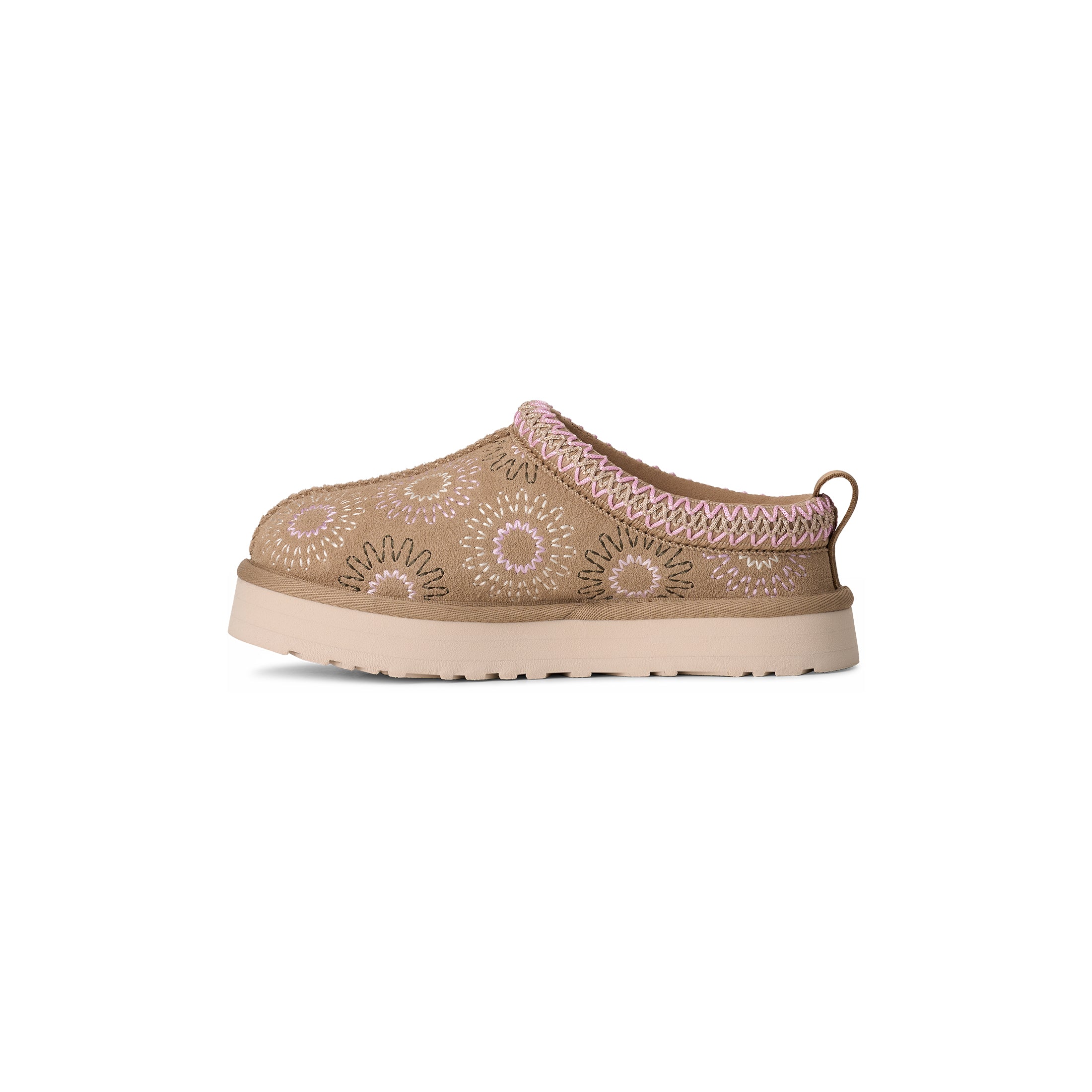 UGG Kid's Tazz Sun Stitch in Mustard Seed