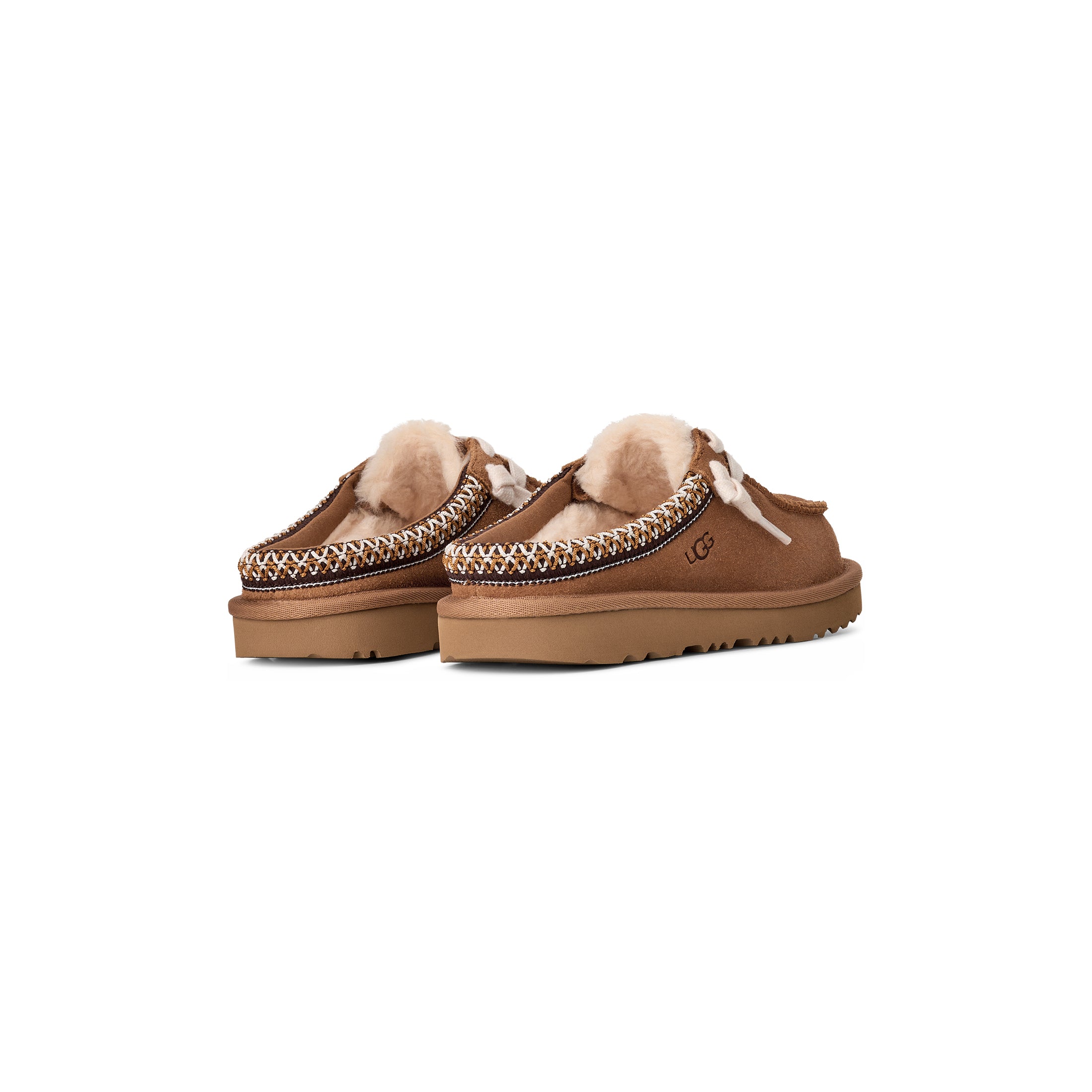 UGG Kid's Tasman Mule in Chestnut