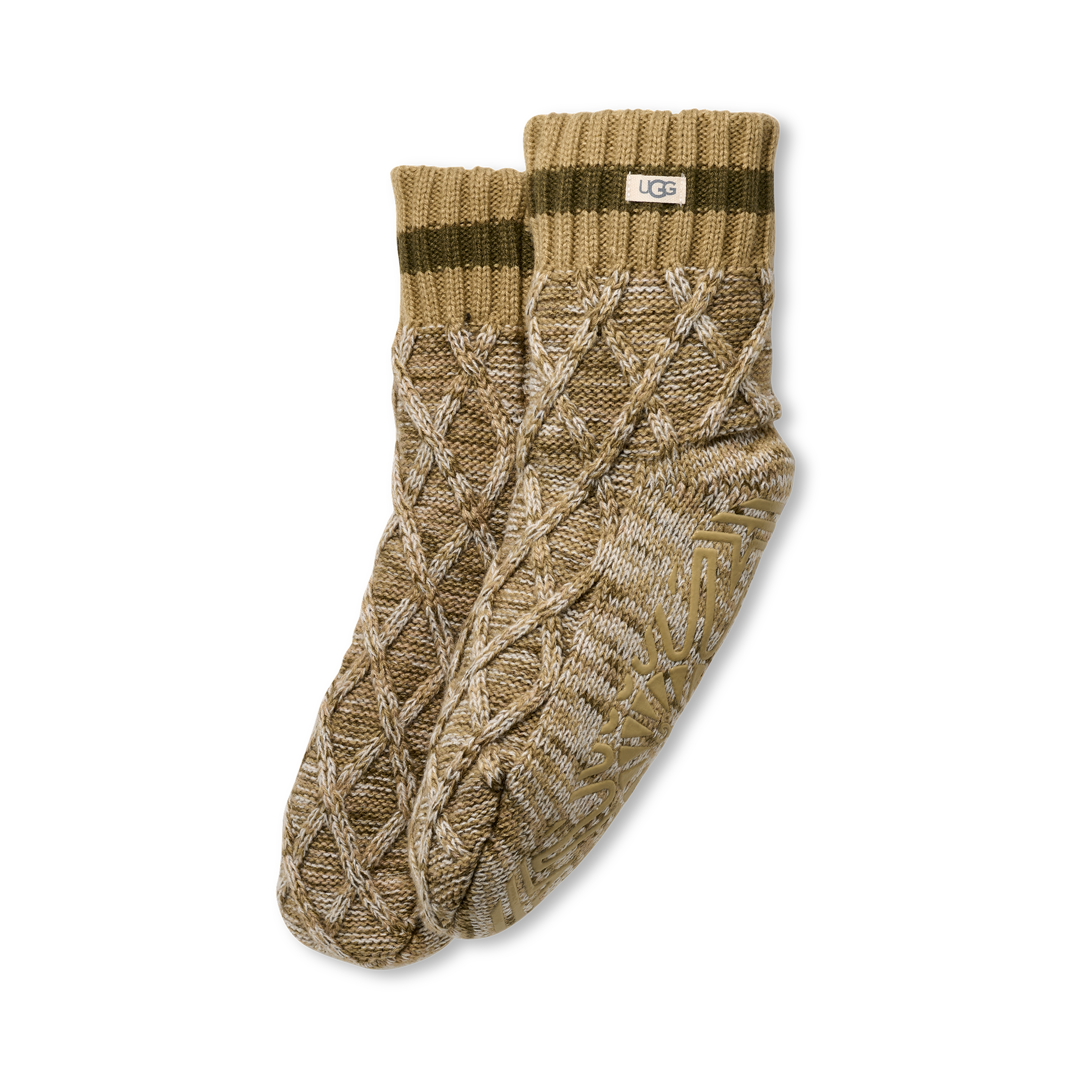 UGG Women's Deedee Fleece Lined Quarter II in Burnt Olive / Muted Brass Melange