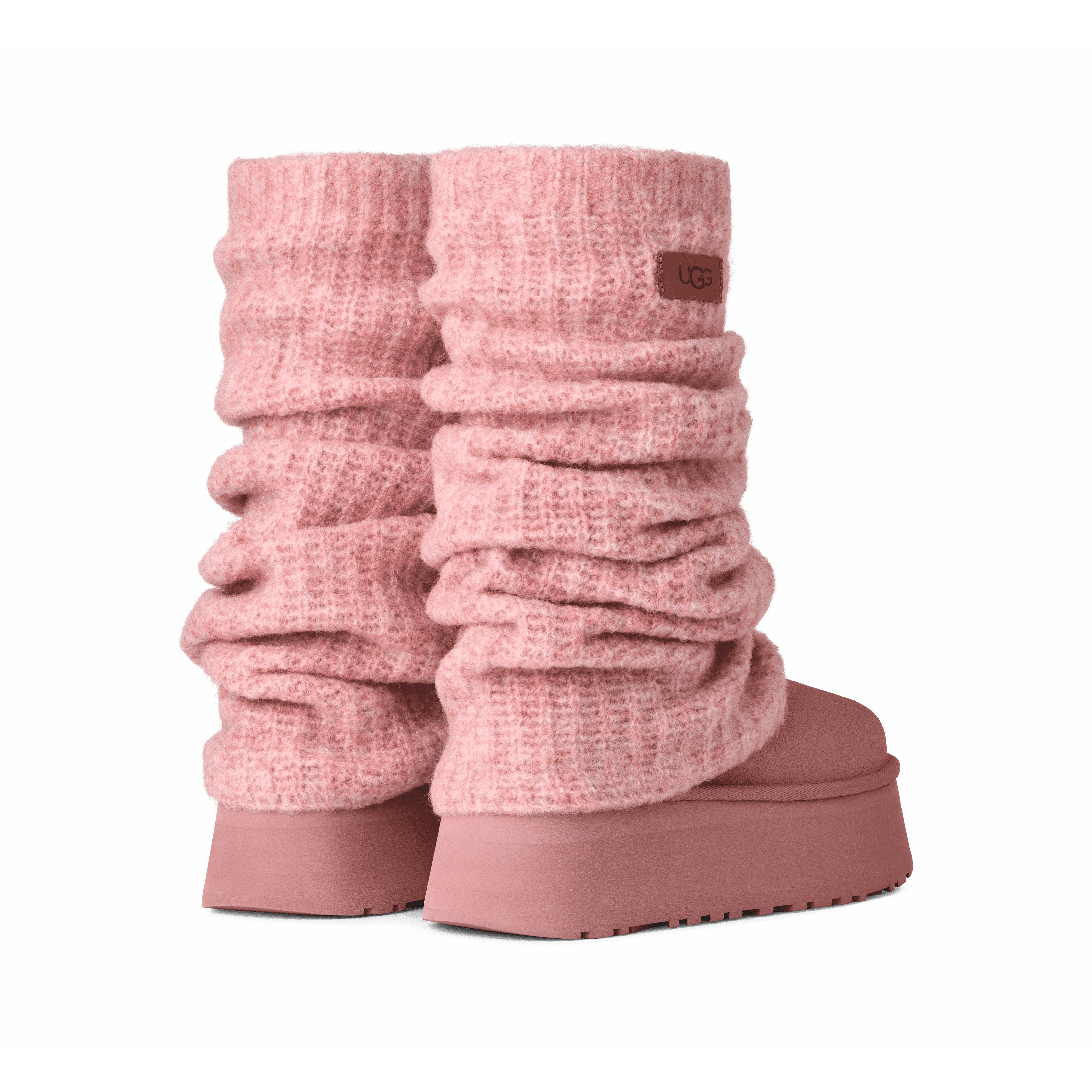 UGG Women's Classic Mini Dipper Legwarmer in Pink Dawn