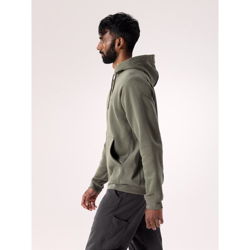 Arc'teryx Men's Emblem Fleece Full Zip Hoody in Forage Arc'teryx Men's Emblem Fleece Full Zip Hoody in Forage