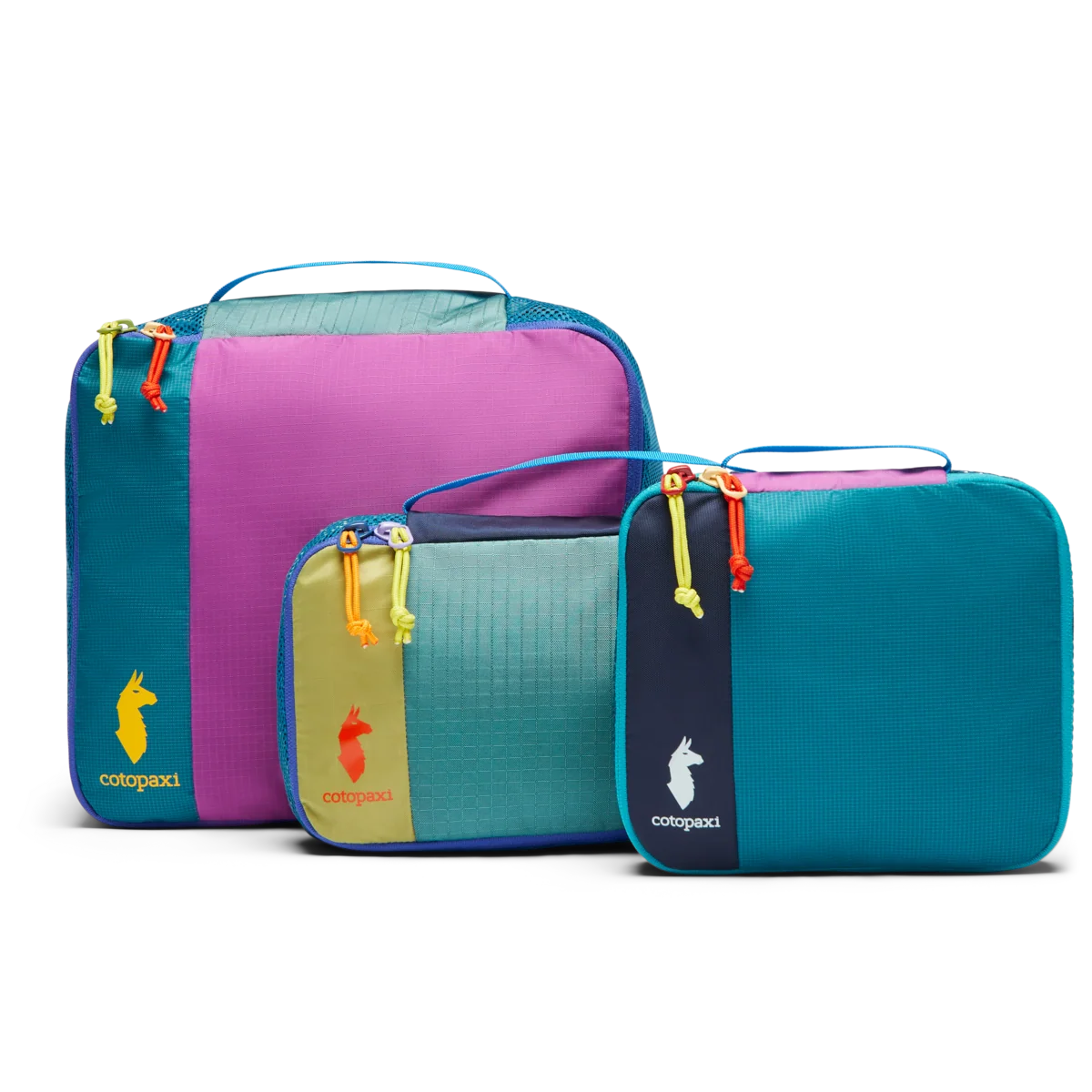 Cotopaxi Cubo Packing Travel Bundle in Del Dia