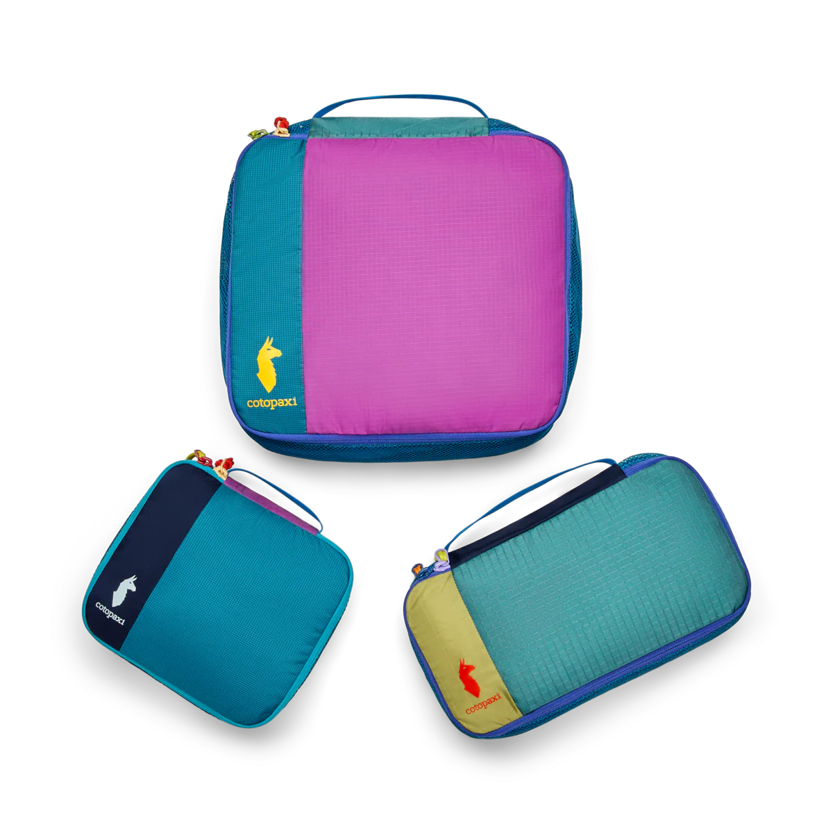 Cotopaxi Cubo Packing Travel Bundle in Del Dia