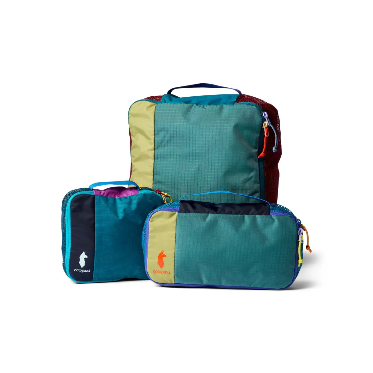 Cotopaxi Cubo Packing Travel Bundle in Del Dia