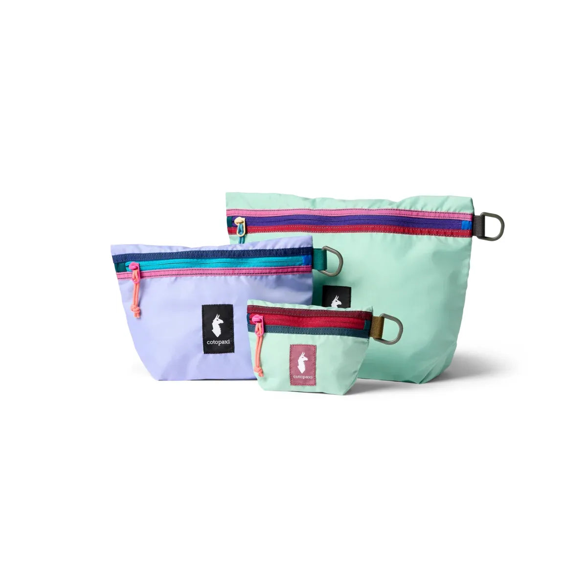 Cotopaxi Cubo Pouch Organizers in Del Dia