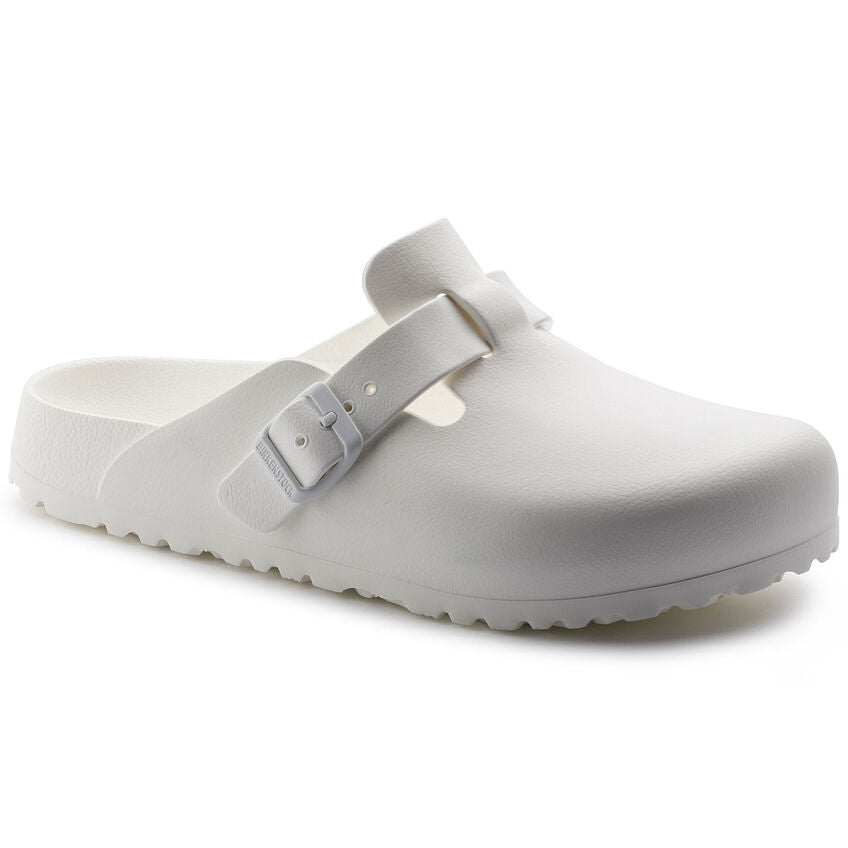 Birkenstock Boston Essentials EVA in White  Women's Footwear