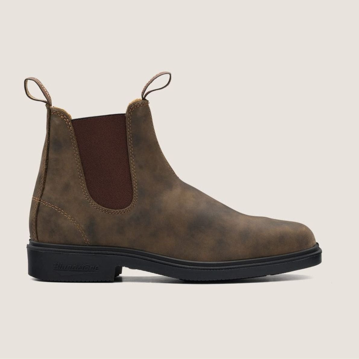 Blundstone Rustic Brown Leather Chelsea Boots, Women's Dress 1306 - Size 9 Blundstone Rustic Brown Leather Chelsea Boots, Women's Dress 1306 - Size 9