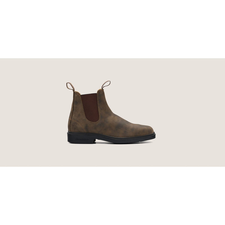 Blundstone 1306 Premium Leather Chelsea Boots in Rustic Brown  Men&