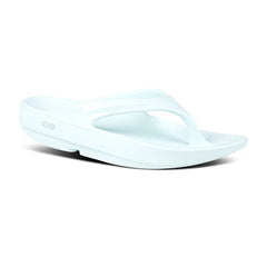 OOFOS Women's OOlala Thong Sandal in Ice