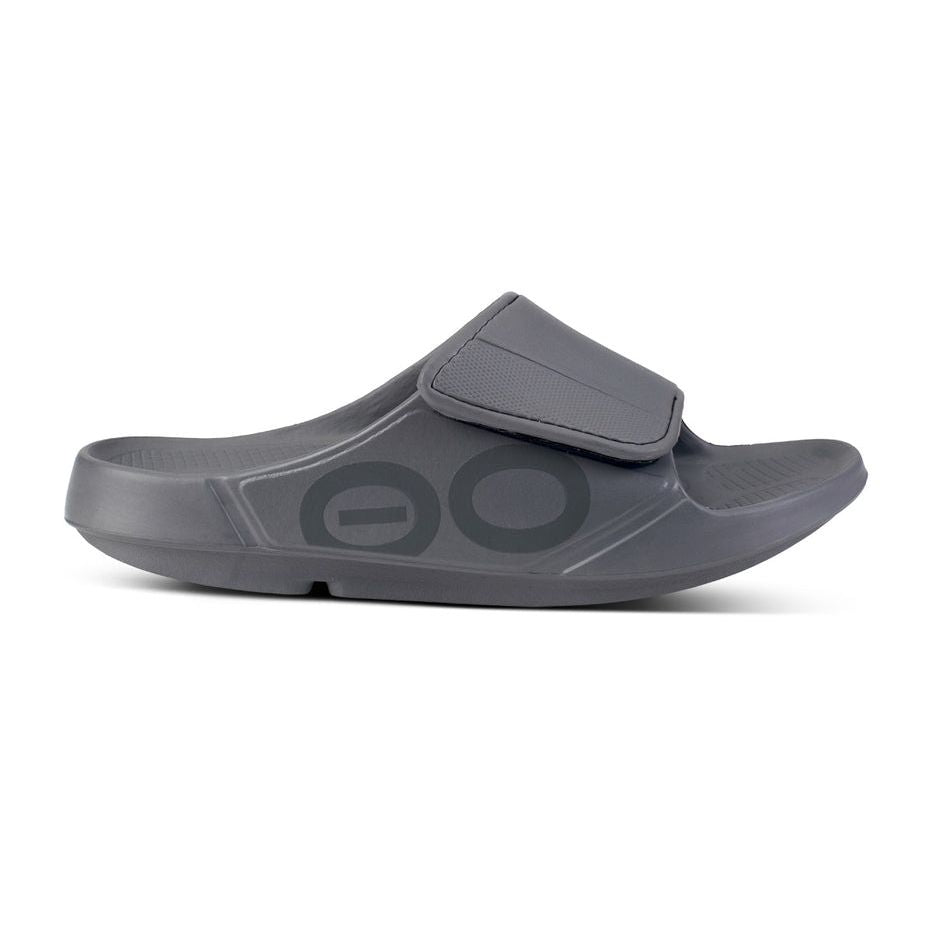 OOFOS Unisex Ooahh Sports Flex Sandals in Slate