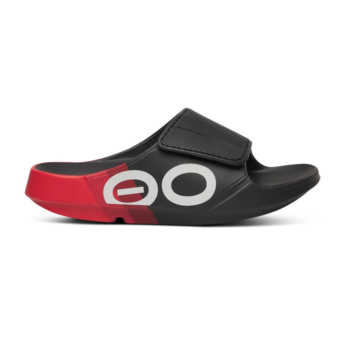 OOFOS Unisex Ooahh Sports Flex Sandals in Fire Rally