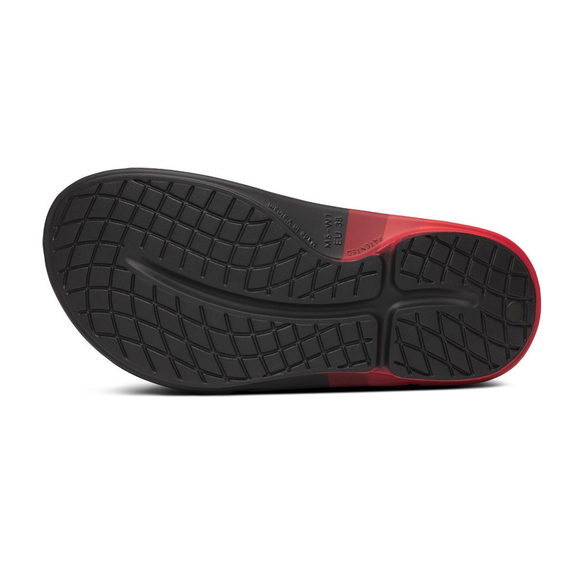 OOFOS Unisex Ooahh Sports Flex Sandals in Fire Rally