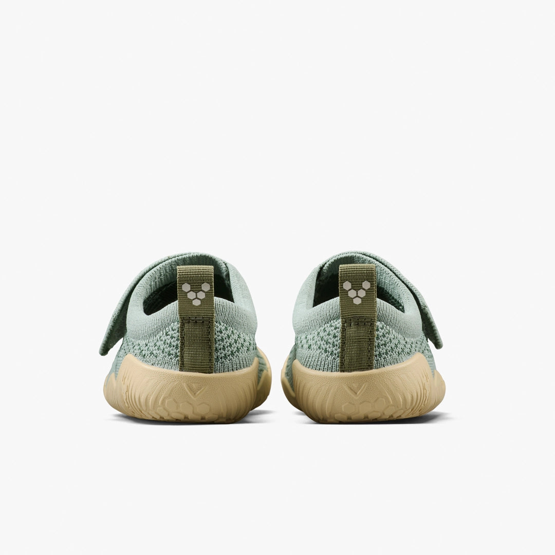 Vivobarefoot Kid's Motus Knit Preschool in Glacial Green