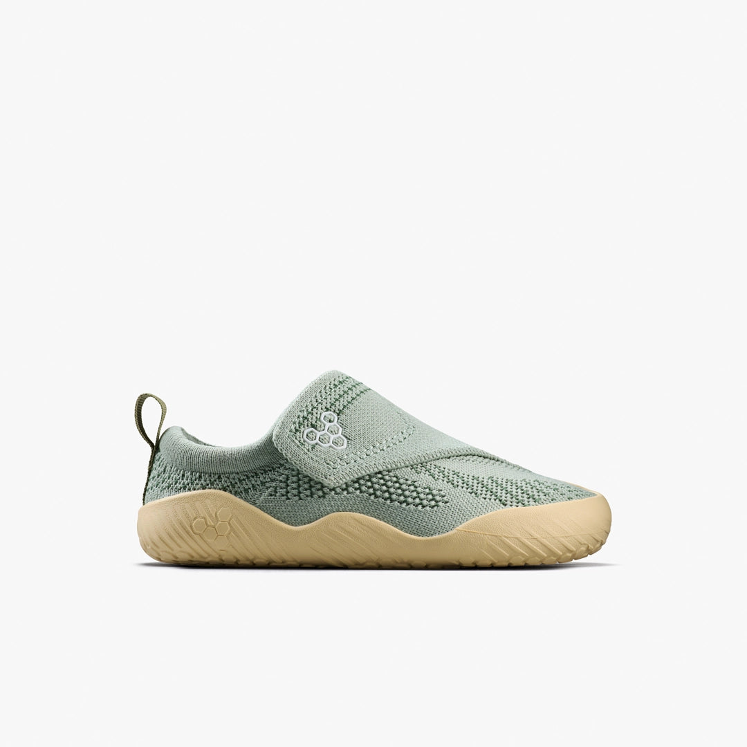 Vivobarefoot Kid's Motus Knit Preschool in Glacial Green