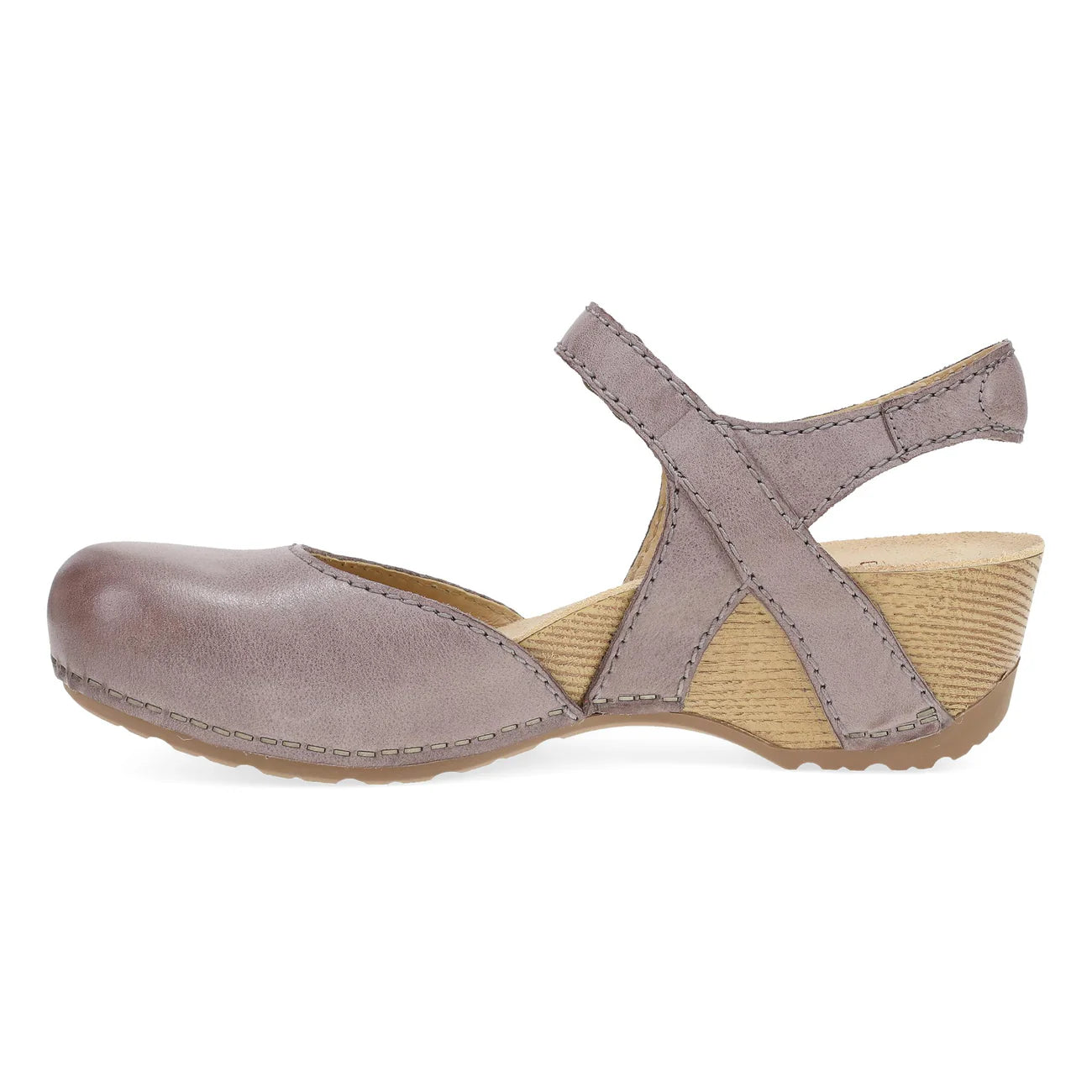 Dansko Women's Tiffani in Dusty Lilac Leather Mary Jane