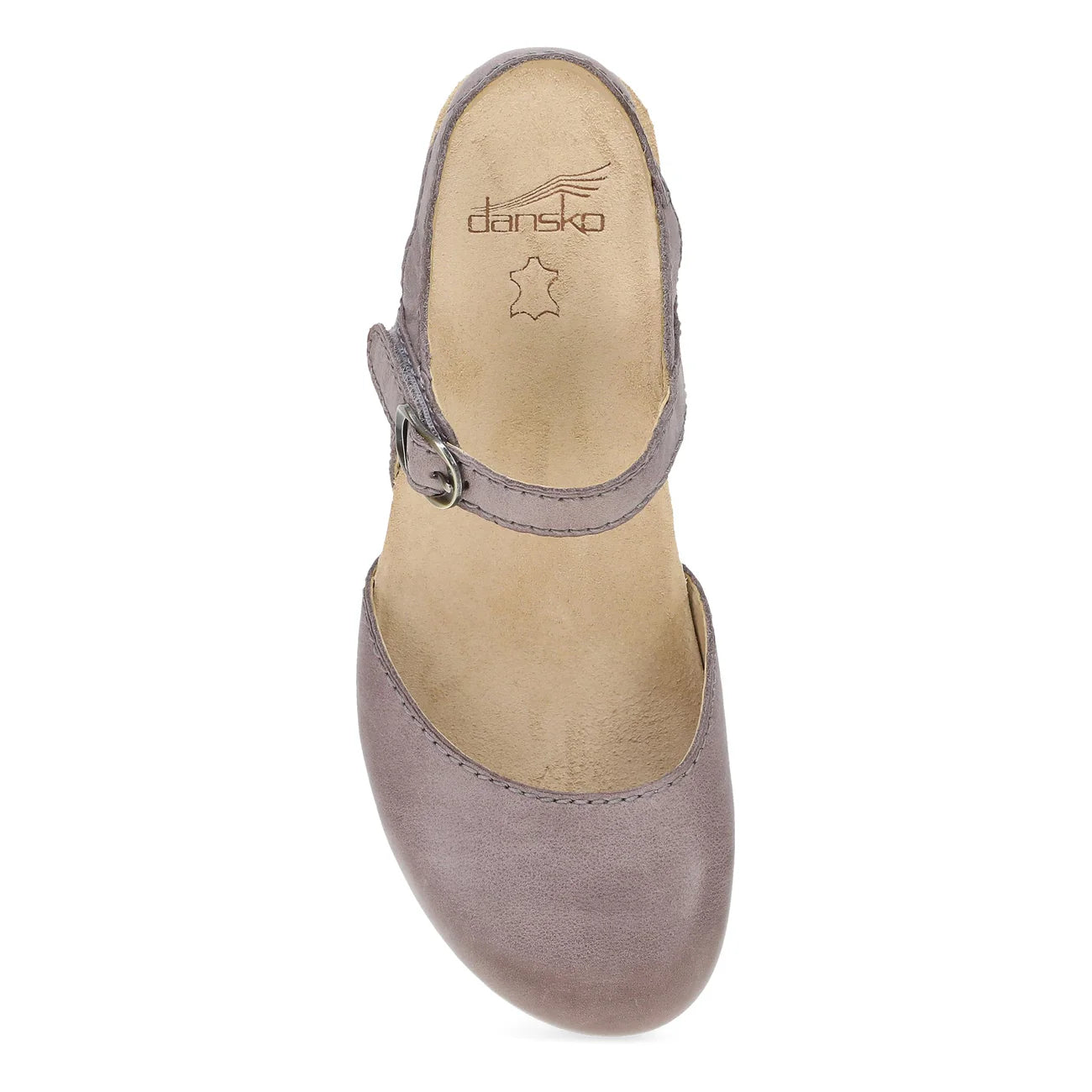 Dansko Women's Tiffani in Dusty Lilac Leather Mary Jane