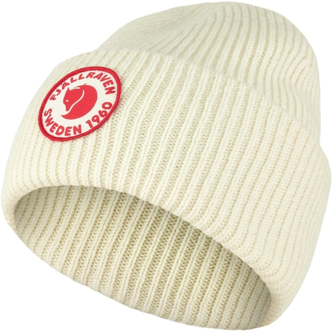 Fjallraven 1960 Logo Hat in Chalk White  Accessories