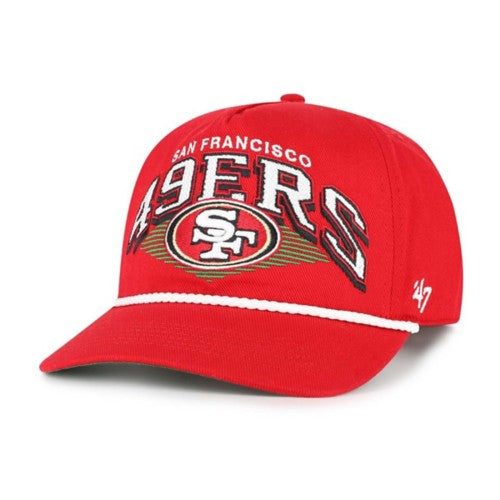 '47 San Francisco 49ers Pomona Hitch Adjustable Hat in Red