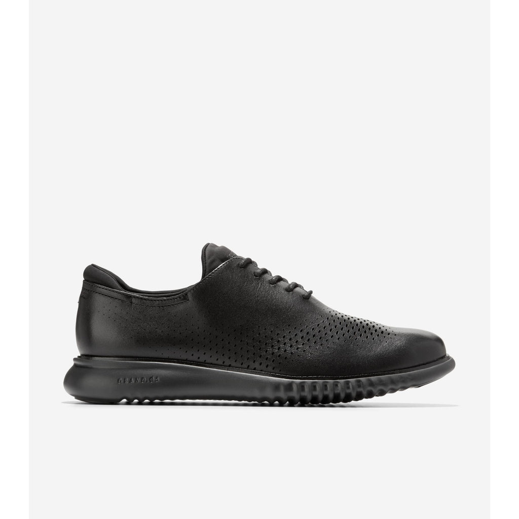 Cole Haan Men's 2.ZERØGRAND Laser Wingtip Oxfords in Black