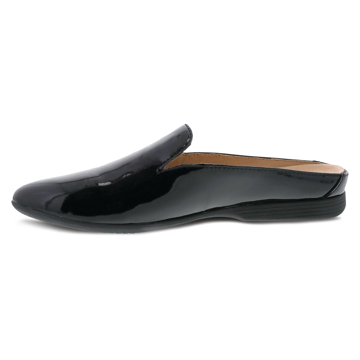 Dansko Women's Lexie in Black Patent Mule  Women's Footwear