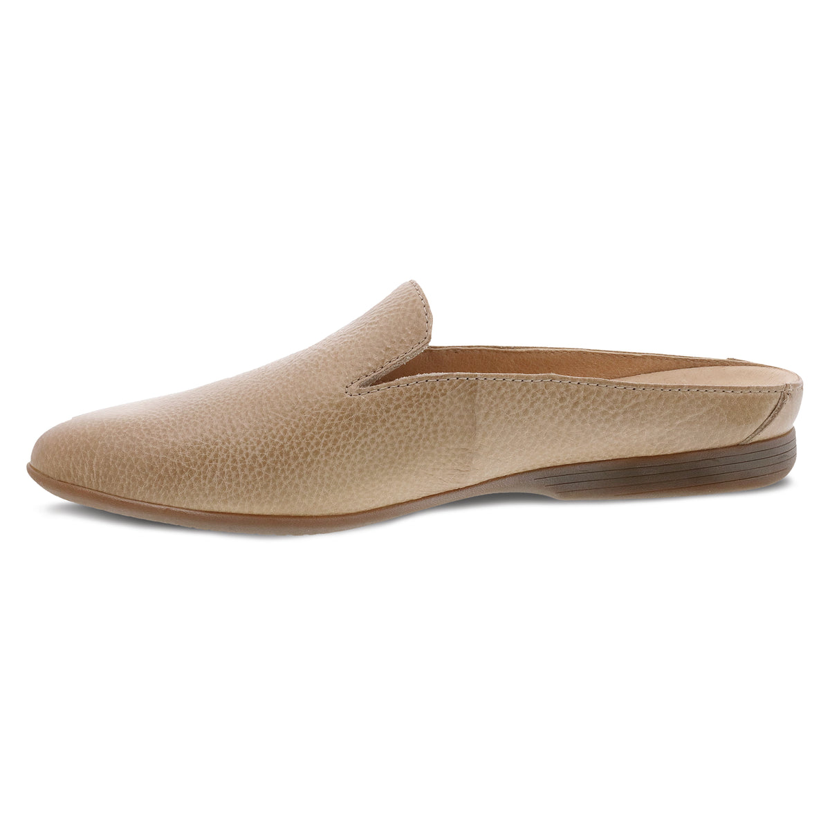 Dansko Women's Lexie in Taupe Milled Mule  Women's Footwear