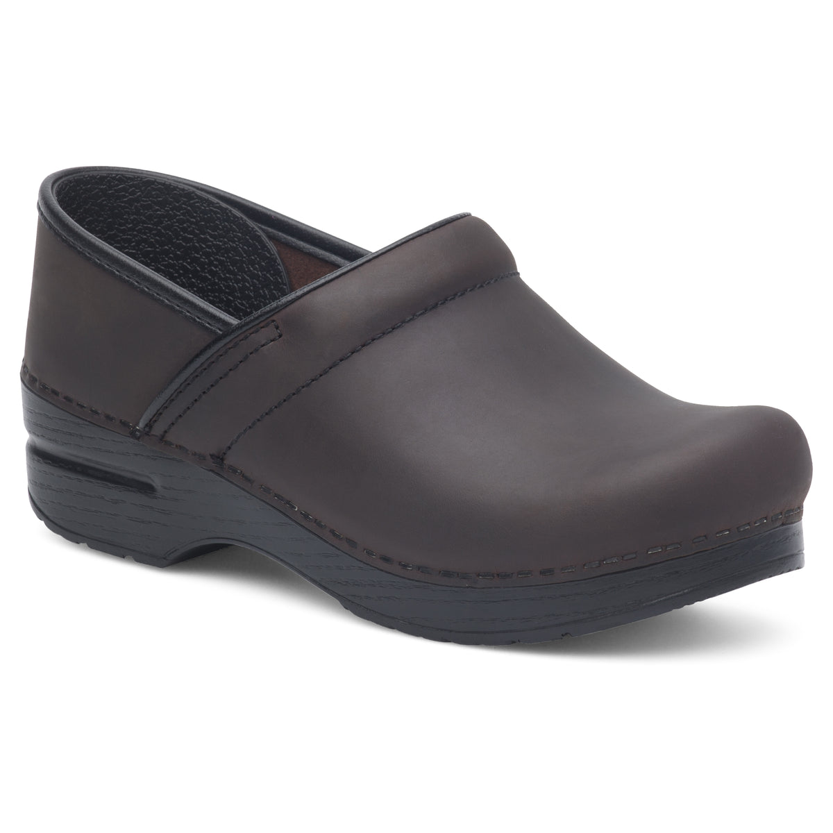 Dansko Women's Professional Clog in Antique Brown  Women's Footwear