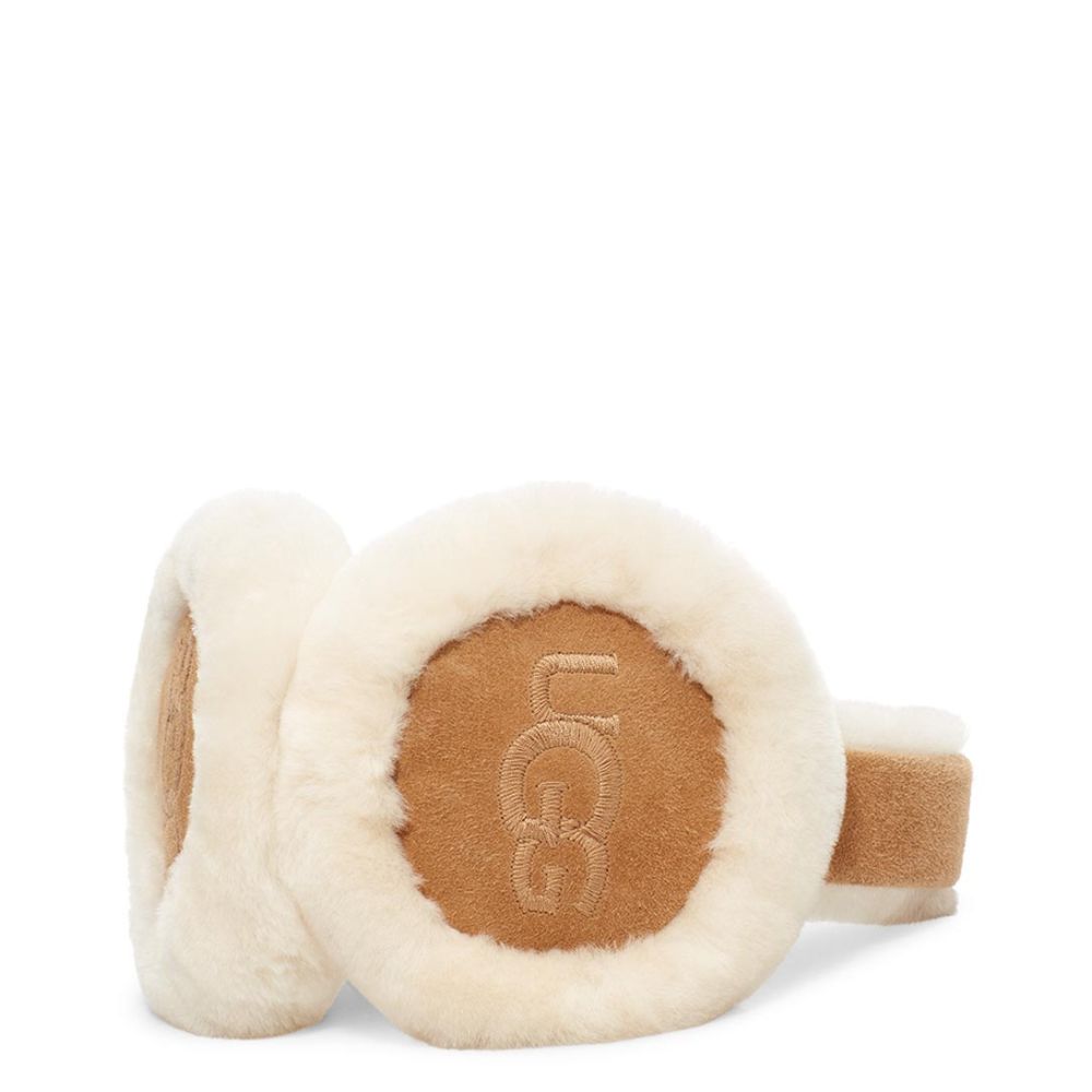 UGG Women's Sheepskin Embroidery Earmuff