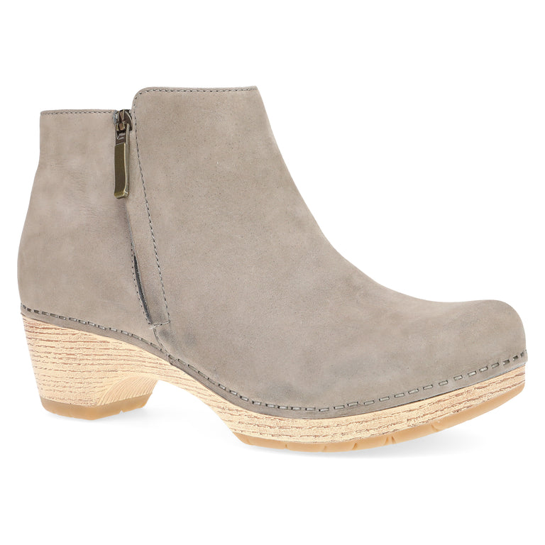 Dansko Women's Lizanne Boot in Taupe Milled Nubuck  Shoes