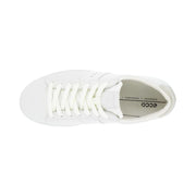 Ecco Women's Street Lite Retro Sneaker in White Shadow White