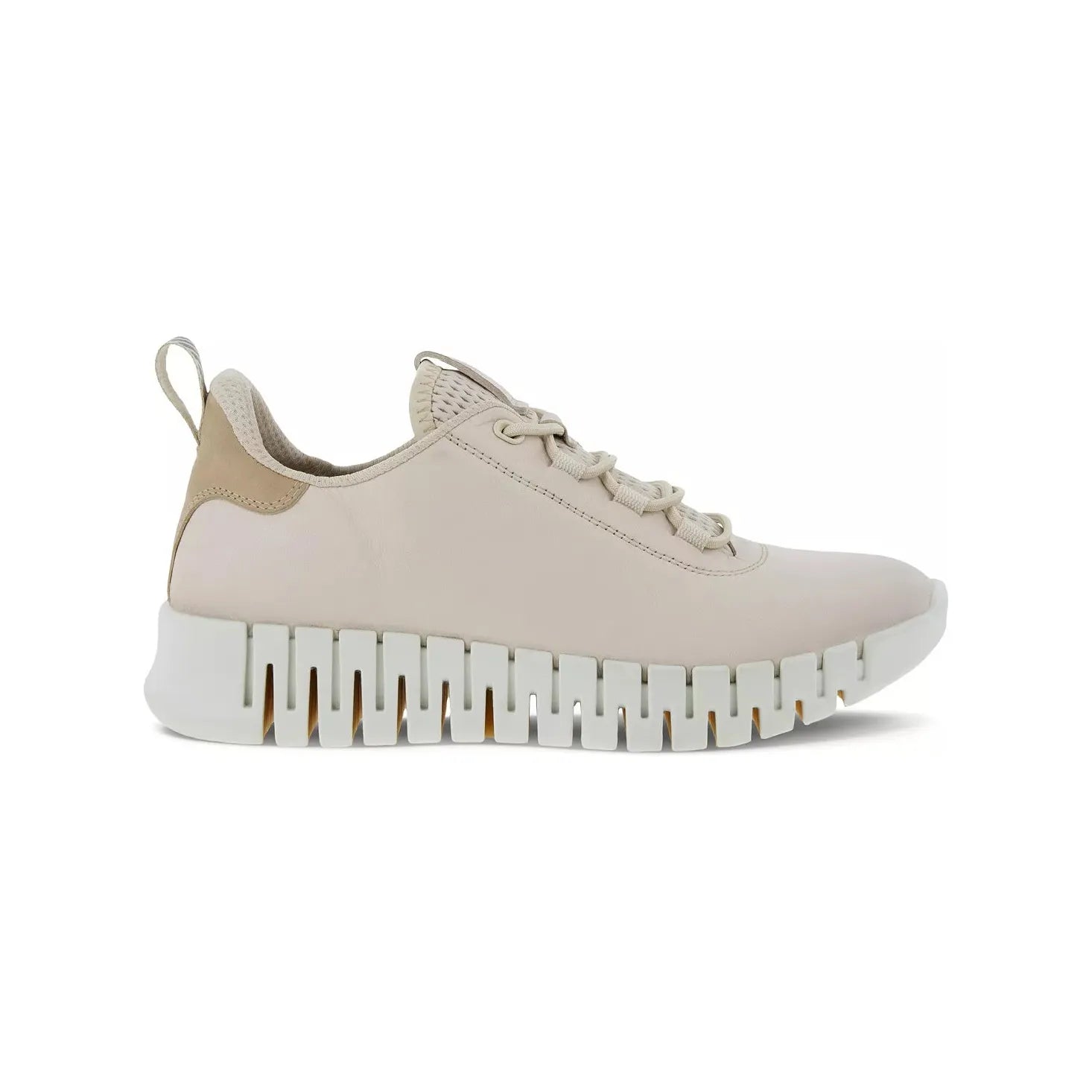 Ecco Women's Gruuv Sneaker in Limestone Powder  Women's Footwear