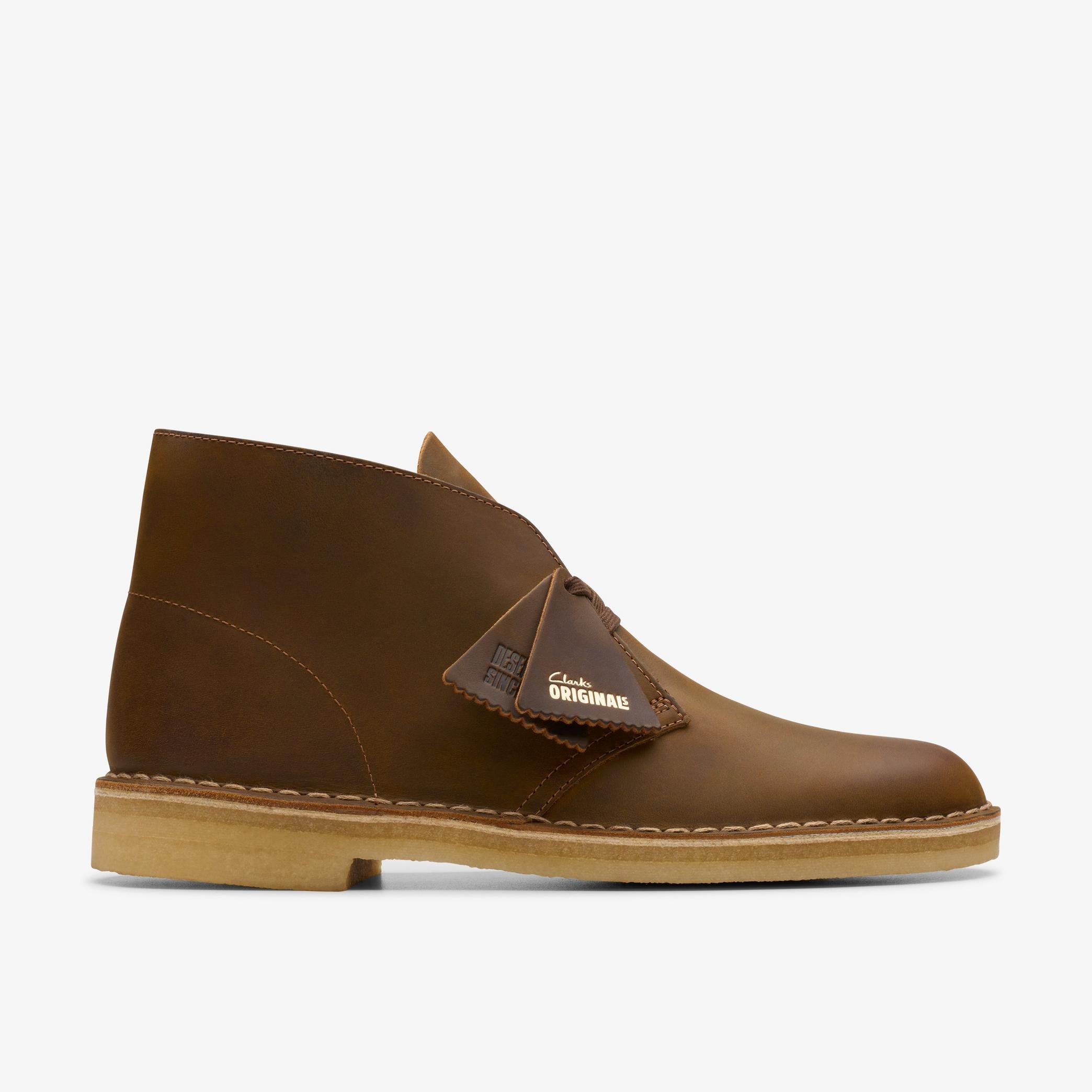 Clarks Men's Desert Boot in Beeswax  Shoes