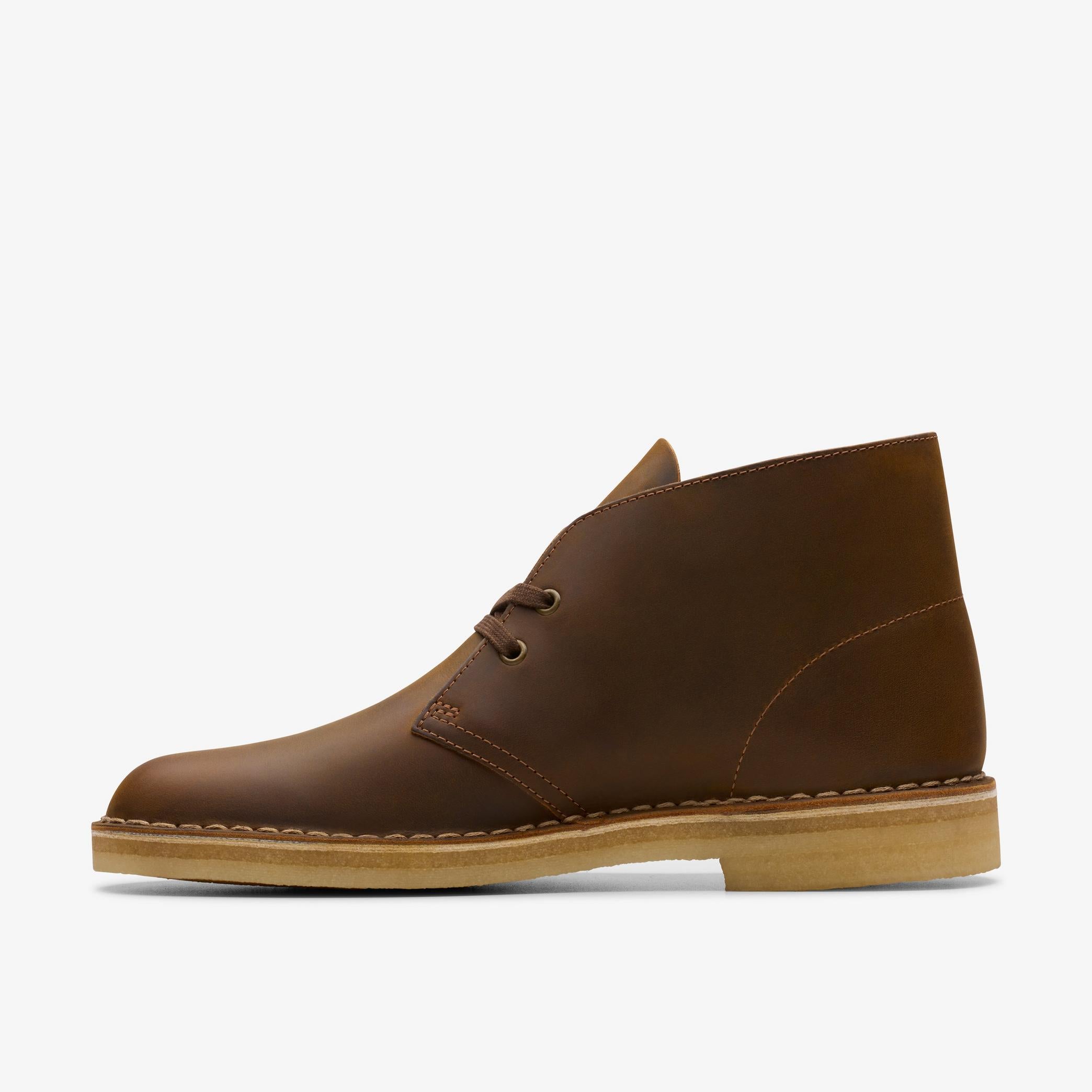 Clarks Men's Desert Boot in Beeswax  Shoes