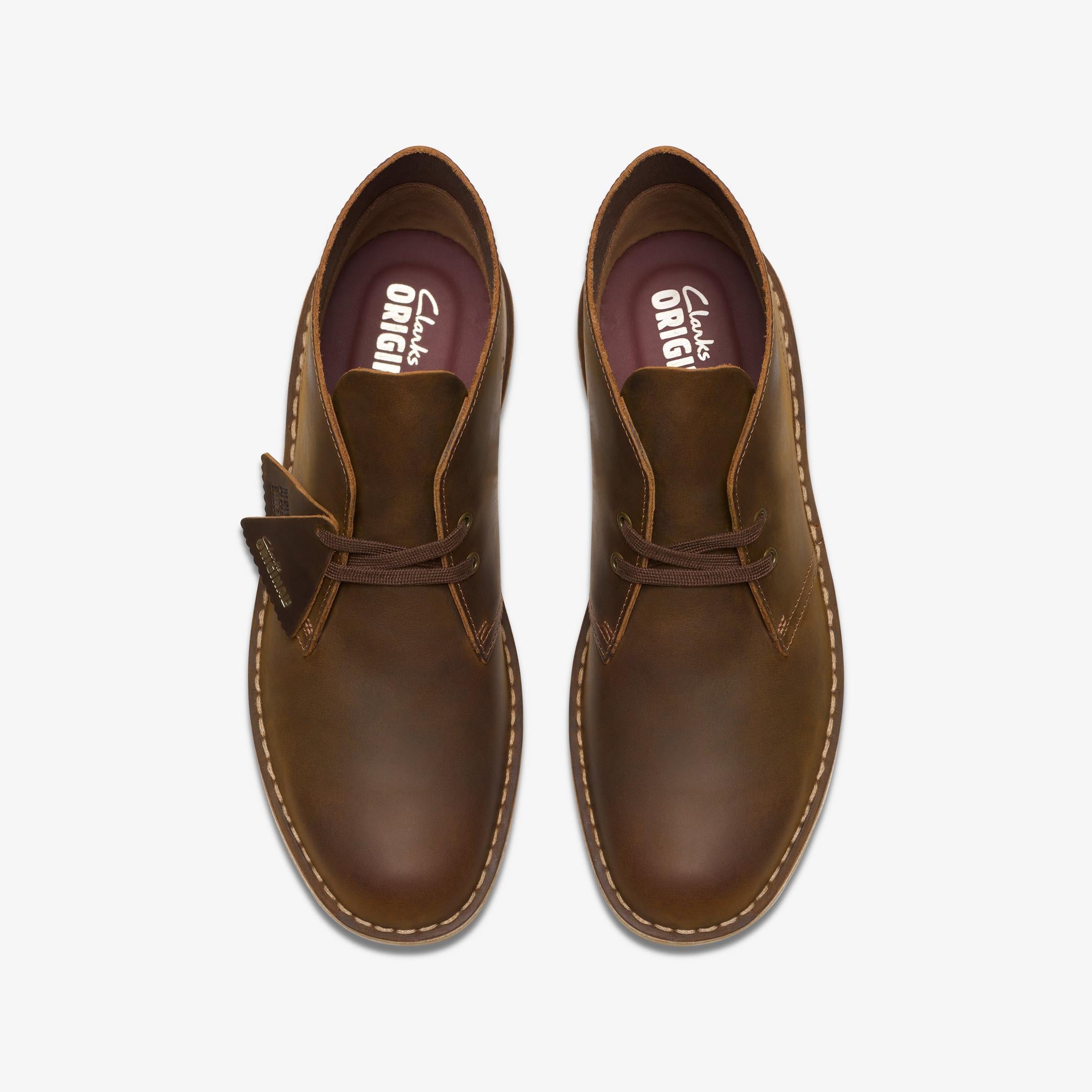 Clarks Men's Desert Boot in Beeswax  Shoes