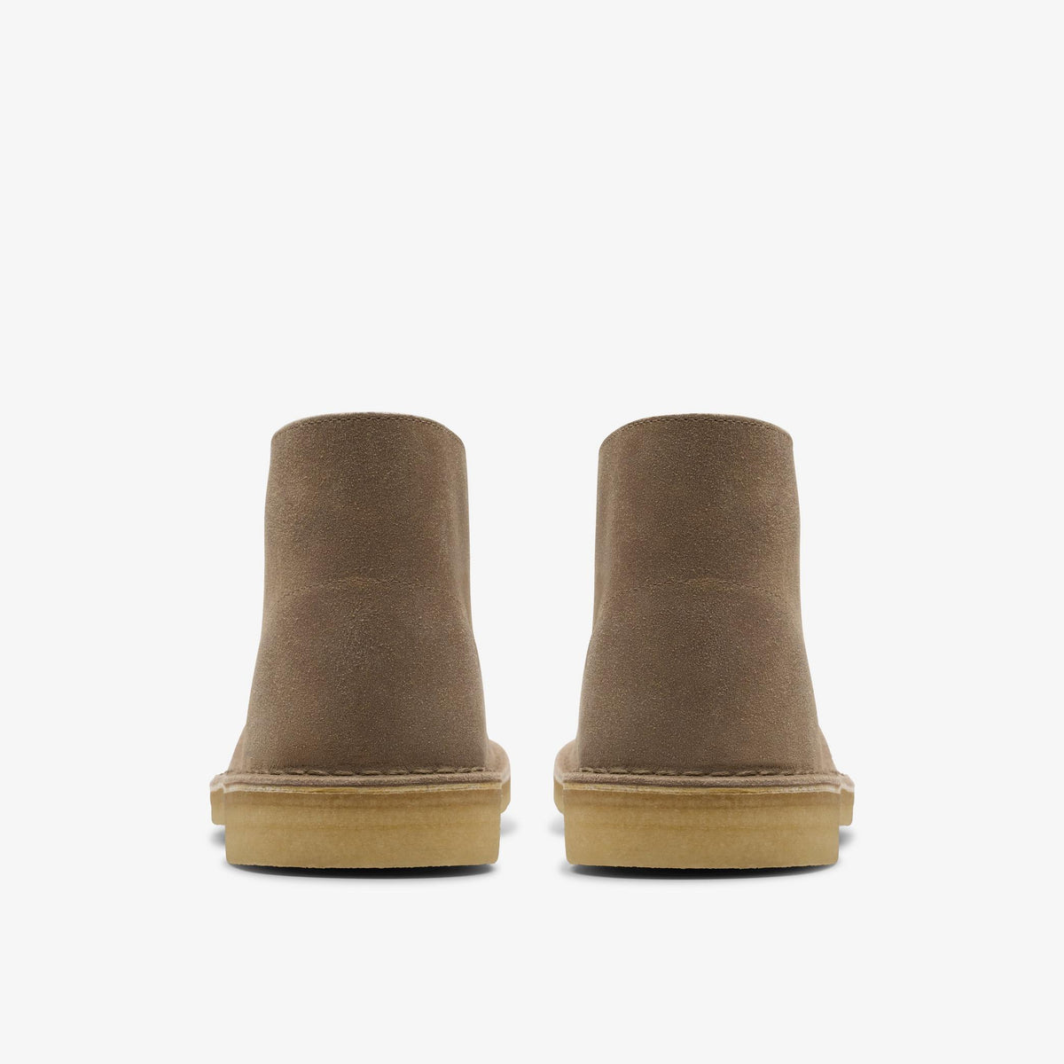 Clarks Men's Desert Boot in Taupe Distressed  shoes