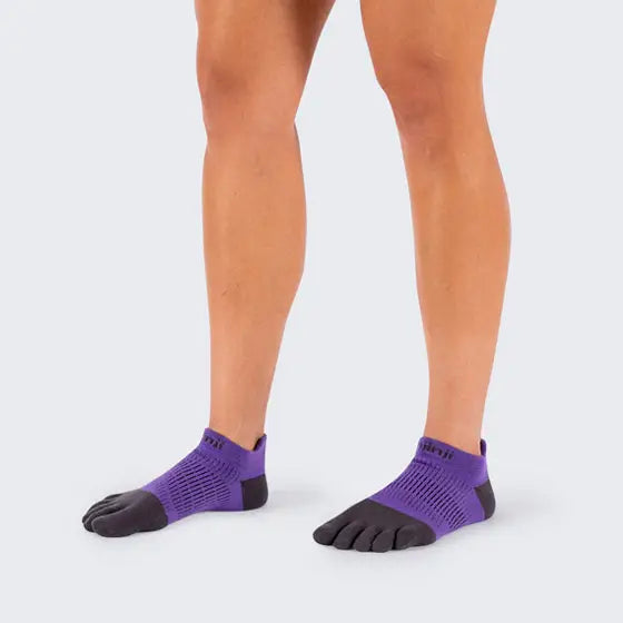 Injinji Women's Run Lightweight No-Show Ultra-Thin Cushioning In Night  Socks