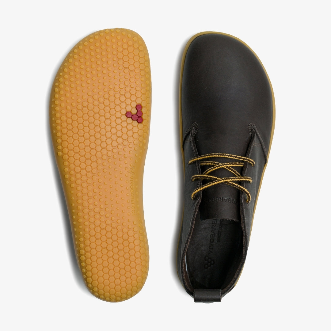 Vivobarefoot Men's Gobi IV in Bracken  Men's Footwear