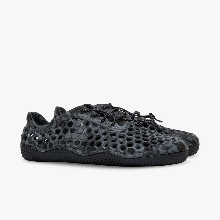 Vivobarefoot Men's Ultra III JJF in Obsidian Dark Shadow