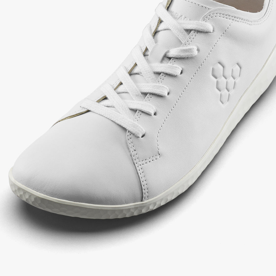 Vivobarefoot Men's Geo Court IV in Bright White