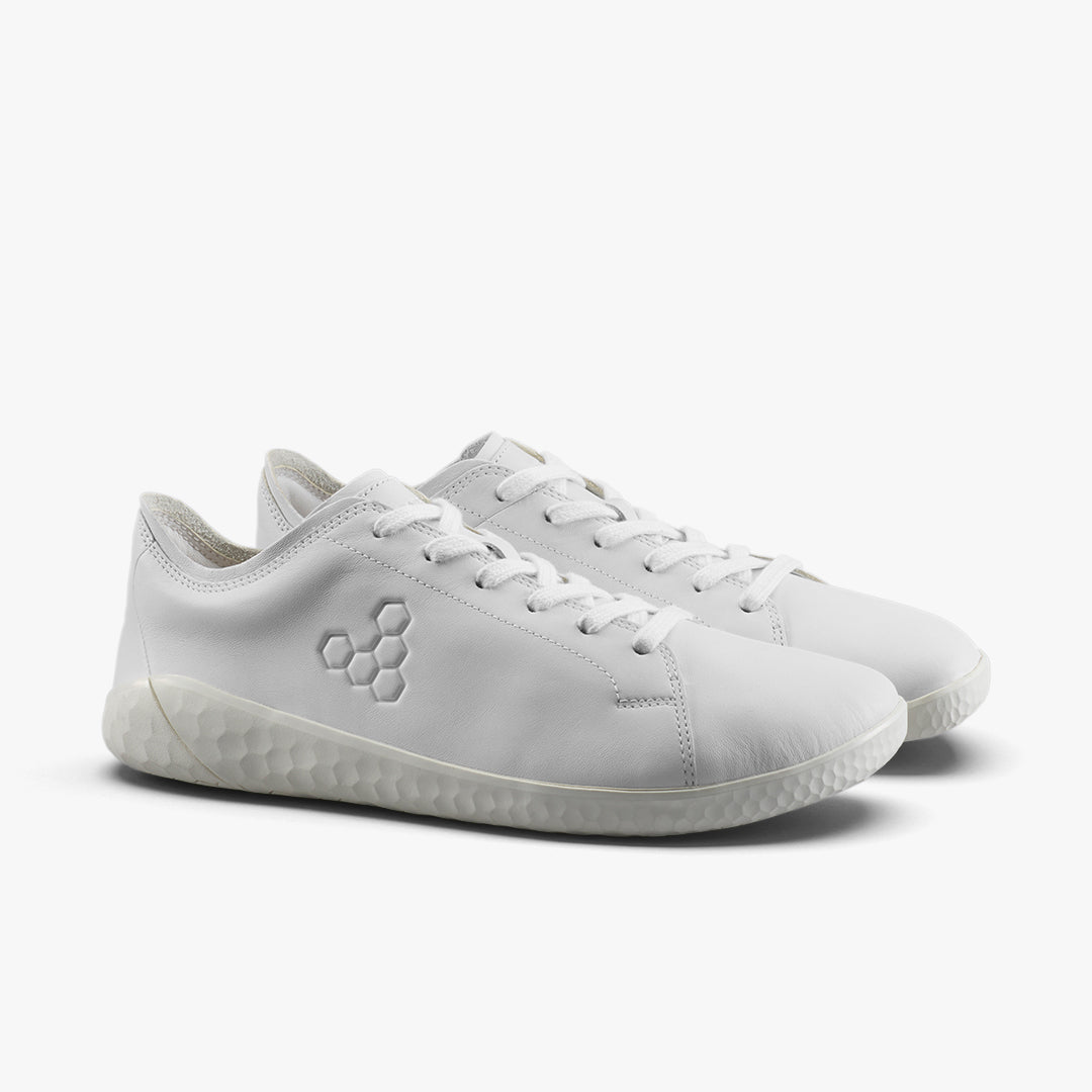 Vivobarefoot Men's Geo Court IV in Bright White