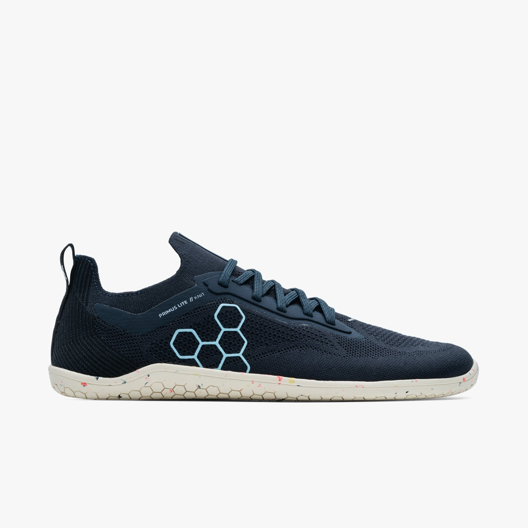 Vivobarefoot Men's Primus Lite Knit in Midnight  Men's Footwear