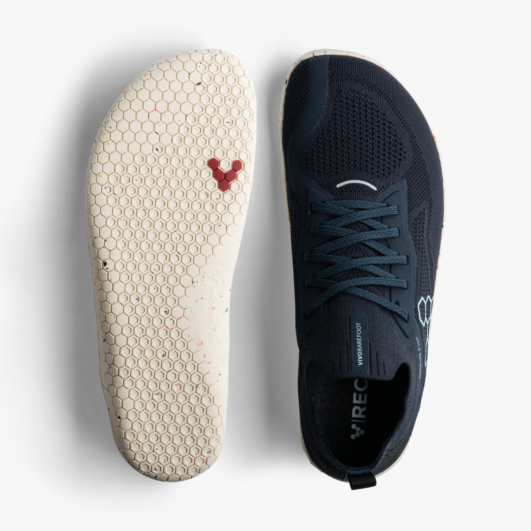 Vivobarefoot Men's Primus Lite Knit in Midnight  Men's Footwear