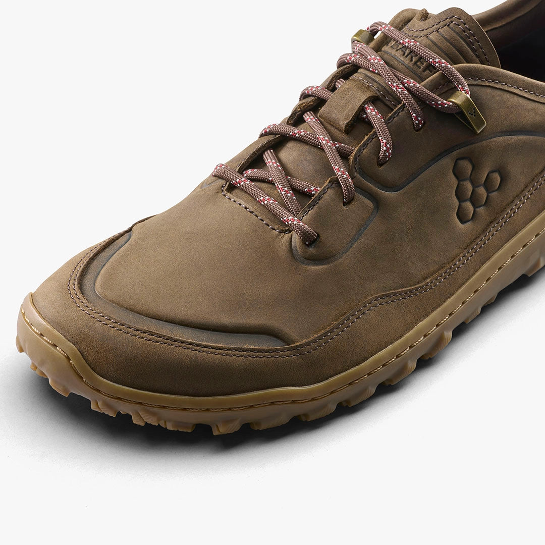 Vivobarefoot Men's Tracker Leather AT Low II in Bracken