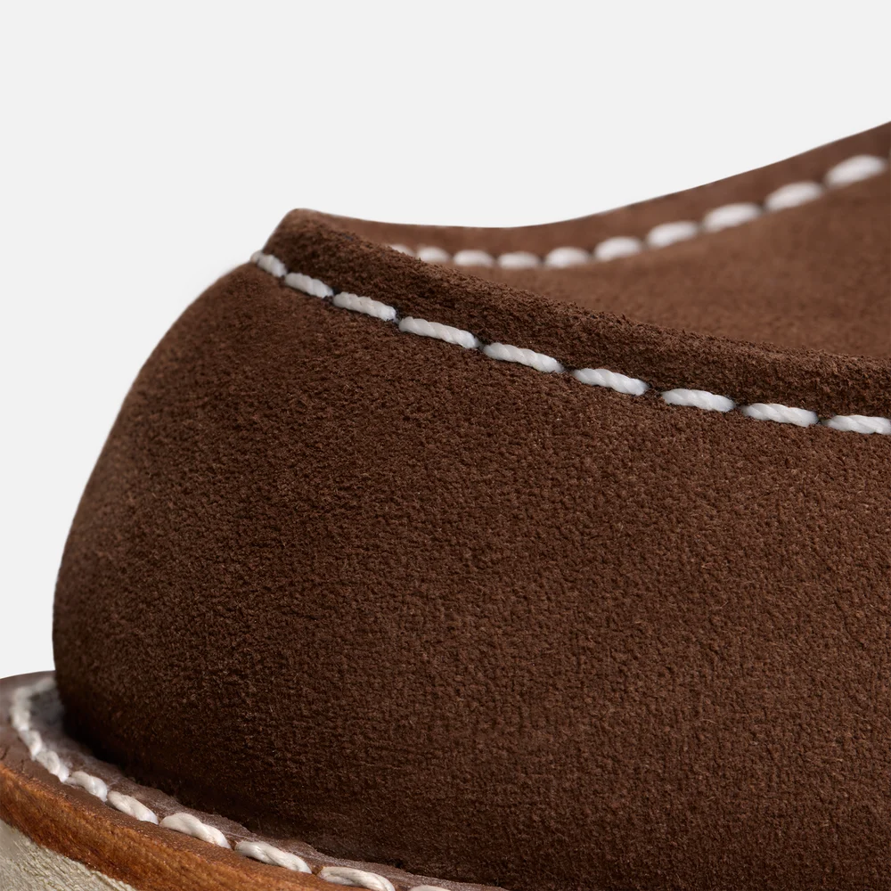 Red Wing Men's 8836 - CLASSIC MOC® 6-inch Boot in Chocolate Muleskinner Roughout Leather