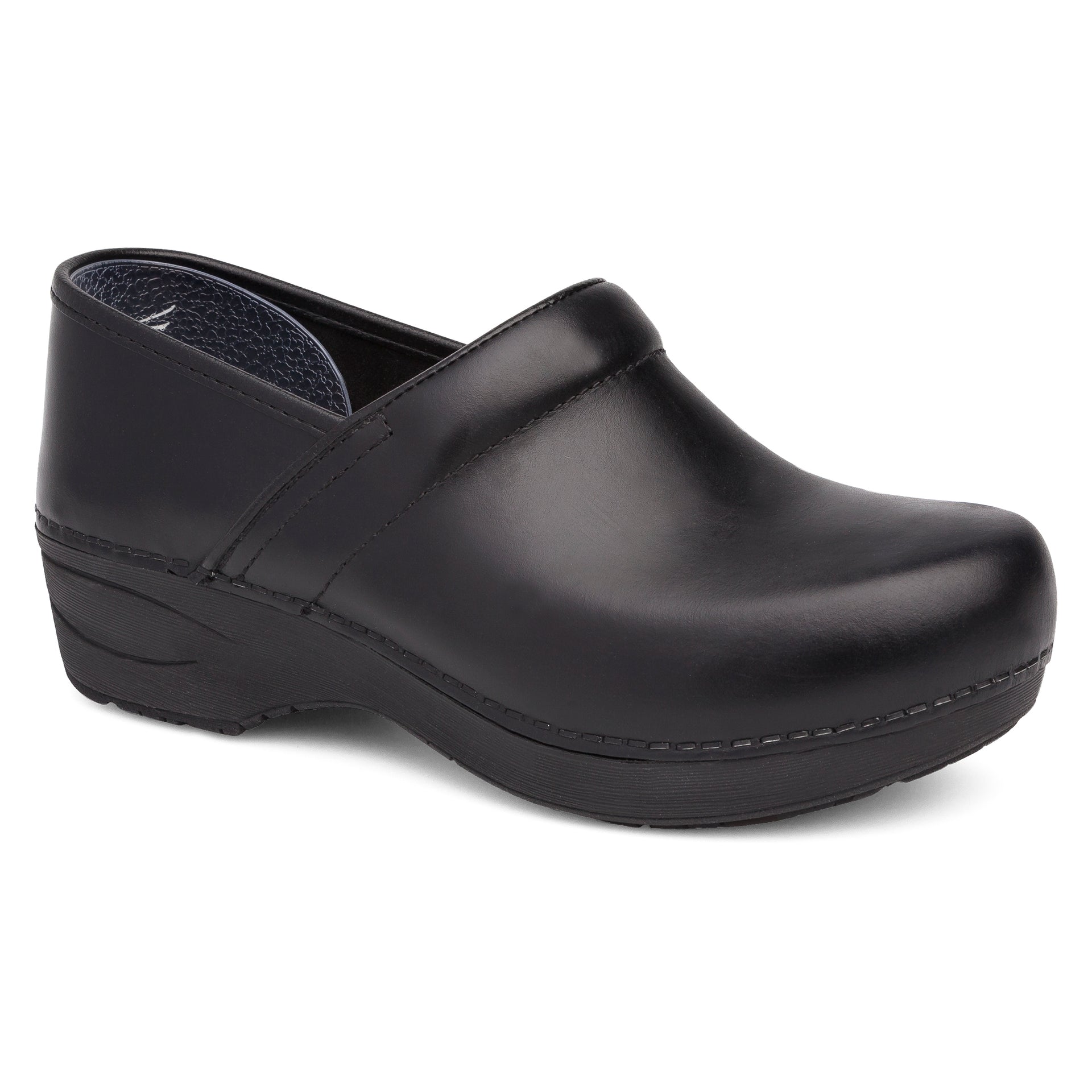 Dansko Women's XP 2.0 Pull Up Clog in Black  Unisex Footwear