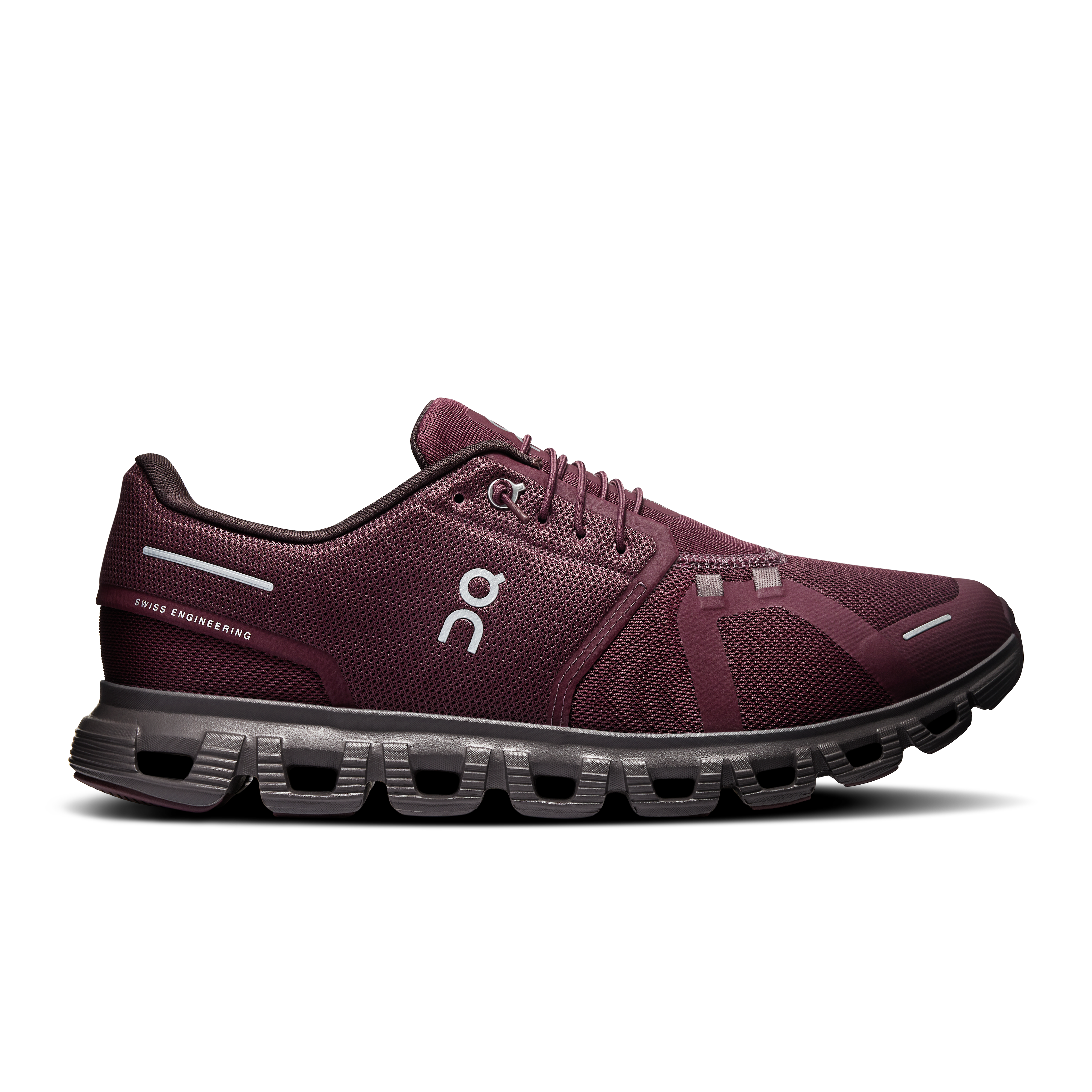 On Running Men's Cloud 6 in Mulberry/Pebble